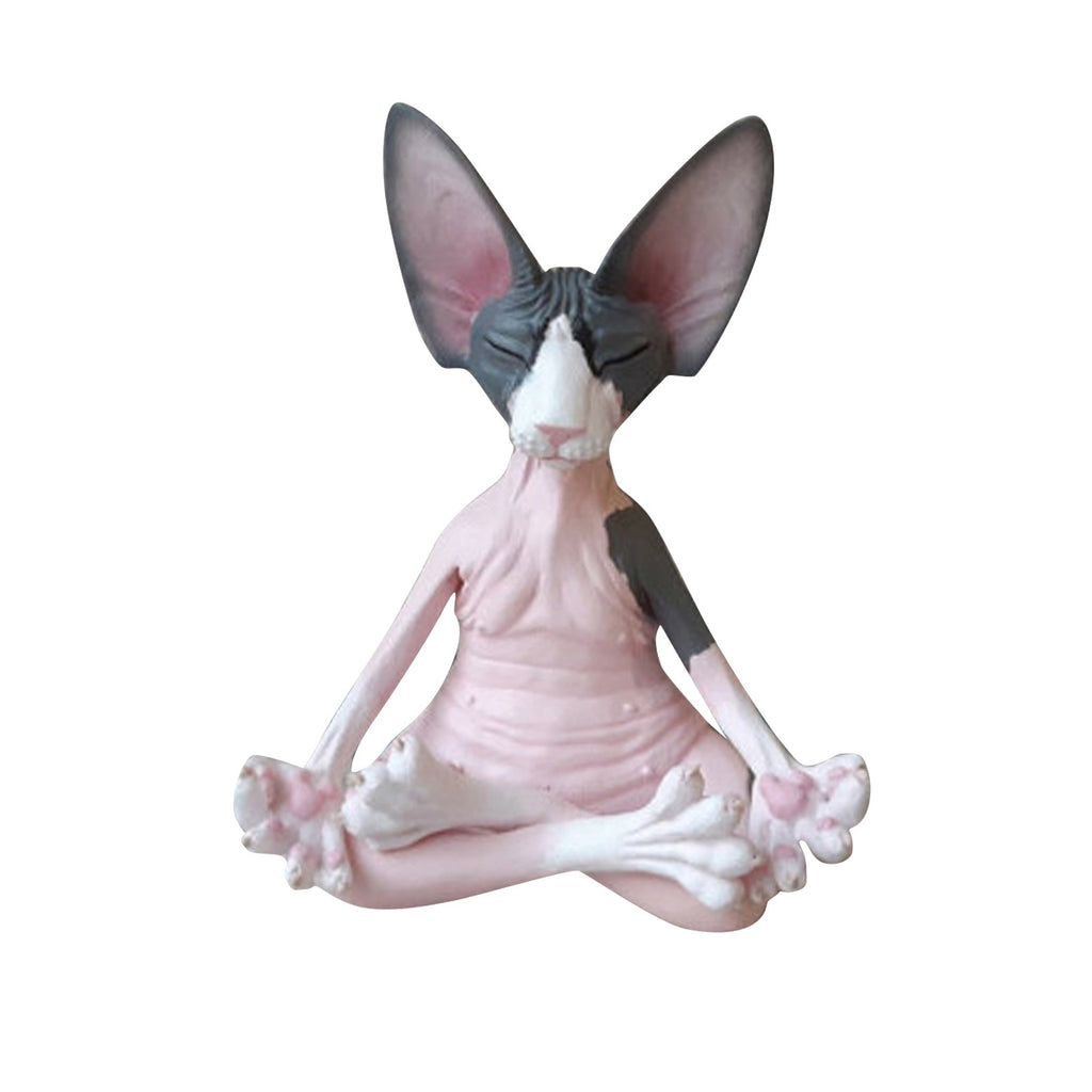 Sphynx Cat Meditate Collectible Figurines G184