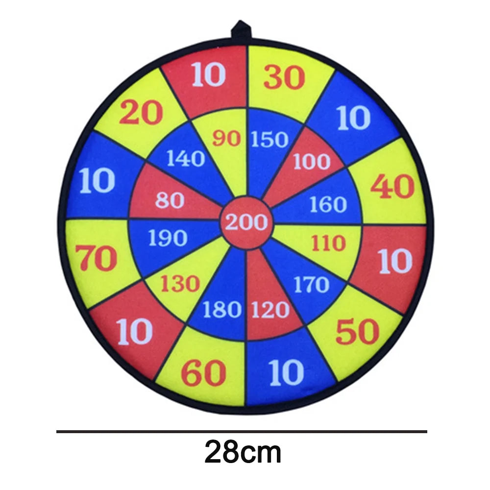Large Fabric Dartboard with 6 Sticky Balls and a Hook Y33693