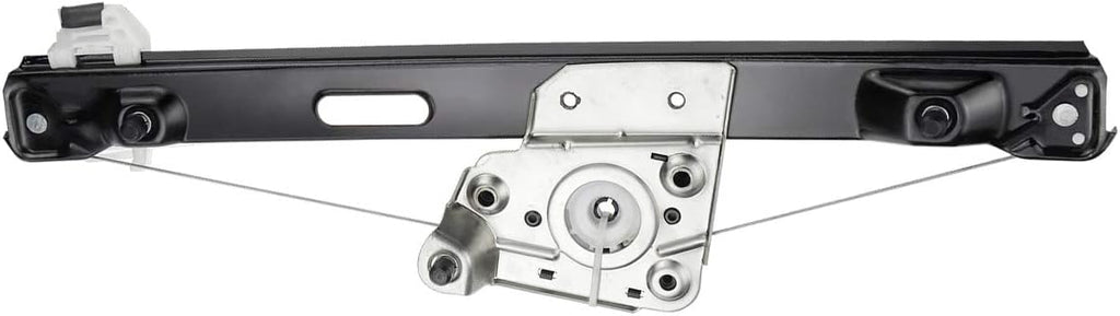 Electric Power Window Regulator Without Motor Rear Left and Right 2-PC Set Pack of 2 N51208