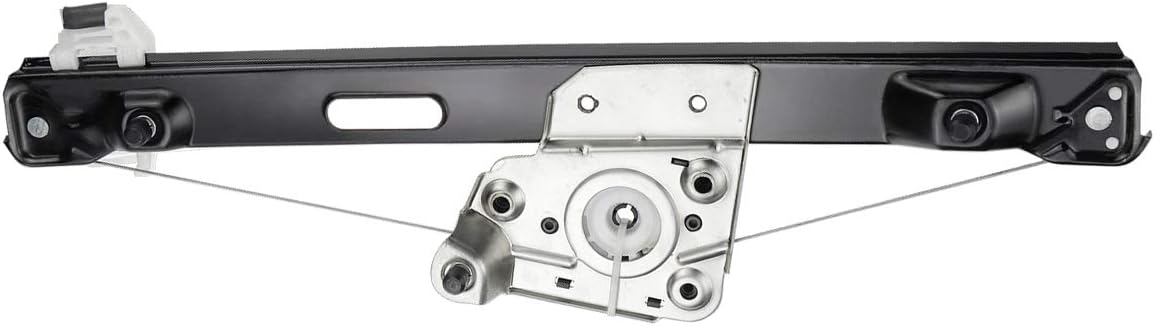 Electric Power Window Regulator Without Motor Rear Left and Right 2-PC Set Pack of 2 N51208