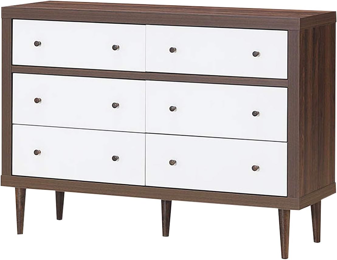 Antique-Style Wooden Chest Dresser with Drawers C177