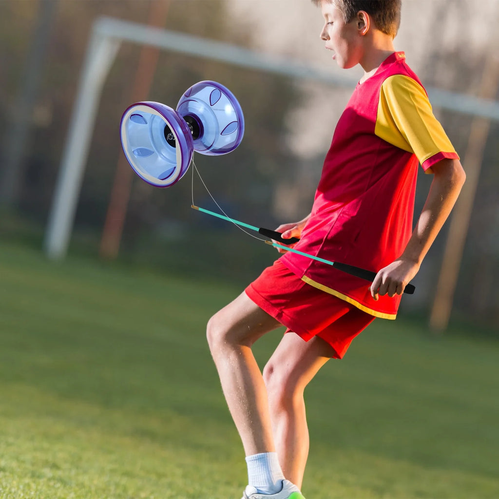 Plastic Diabolo 1 Set Chinese Yoyo Juggling Toy K446