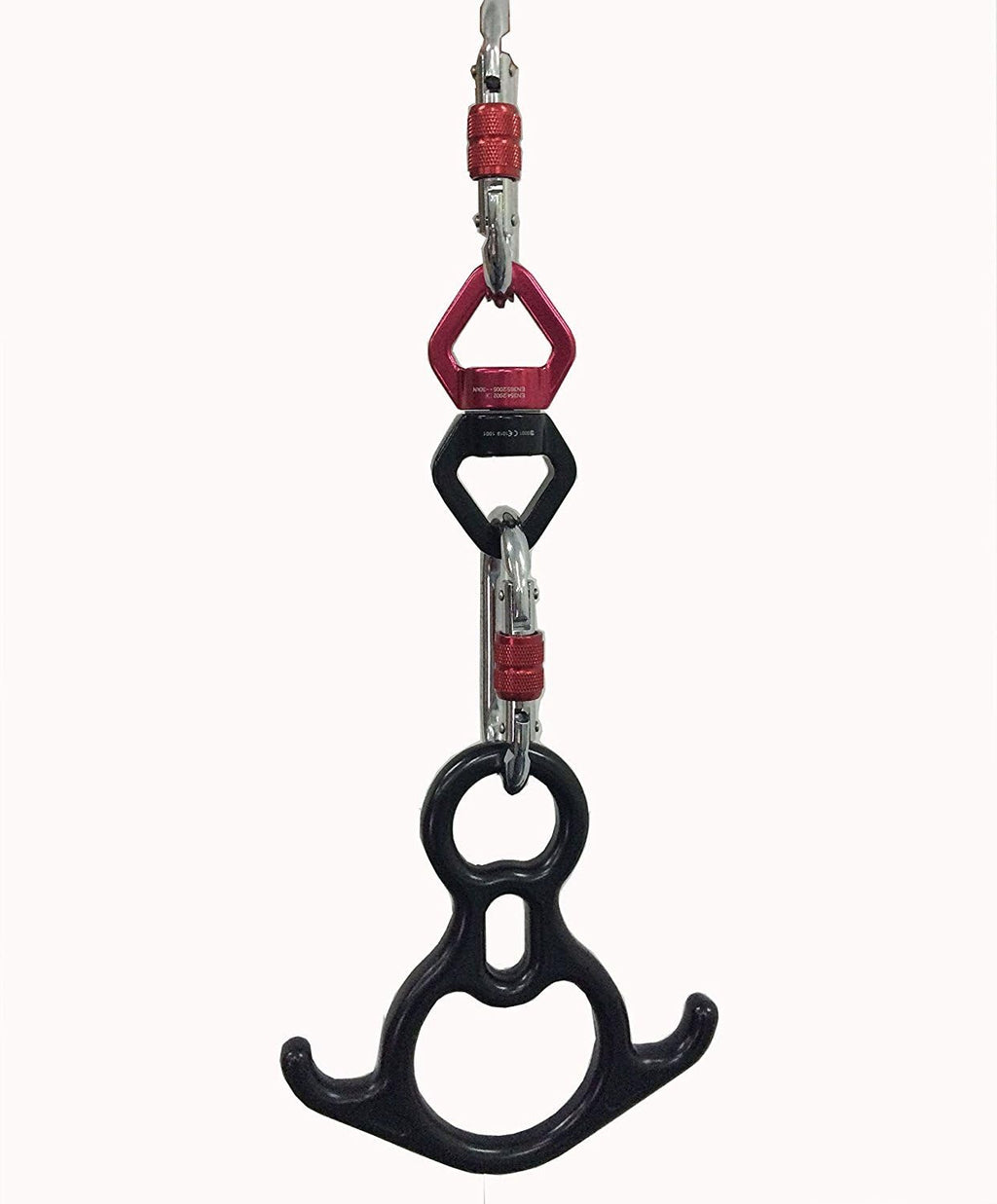 Aerial Silk Dance Hardware Kit with Swivel & Carabiners S12628