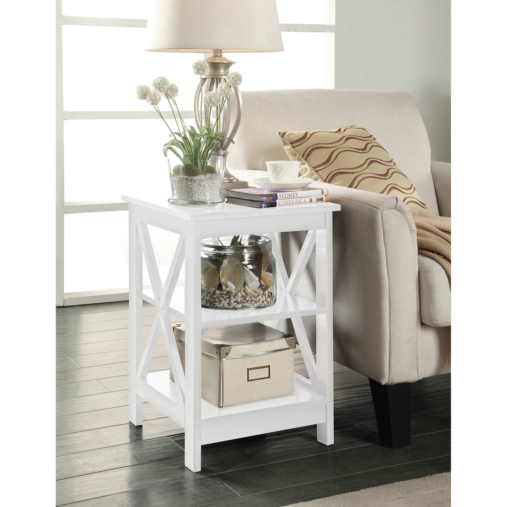 Cobalt Blue X-Base End Table R5436
