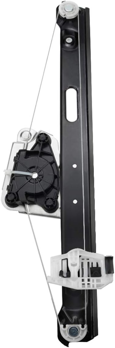 Electric Power Window Regulator Without Motor Rear Left and Right 2-PC Set Pack of 2 N51208