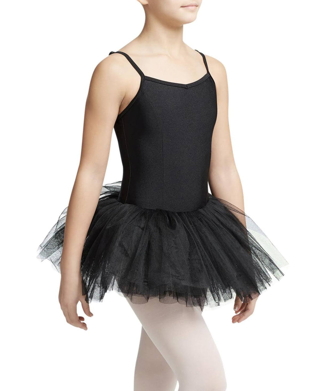 Girls Black Medium Tutu Leotard O506