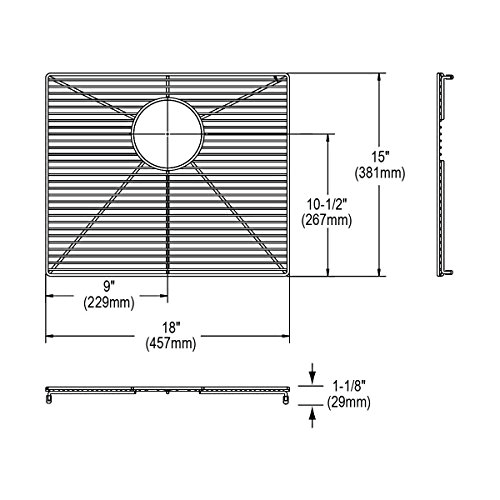 Stainless Steel Bottom Grid N205205