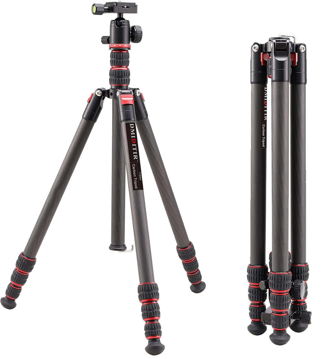 Carbon Fiber DSLR Camera Tripod Monopod with 360 Degree Ball Head O628290