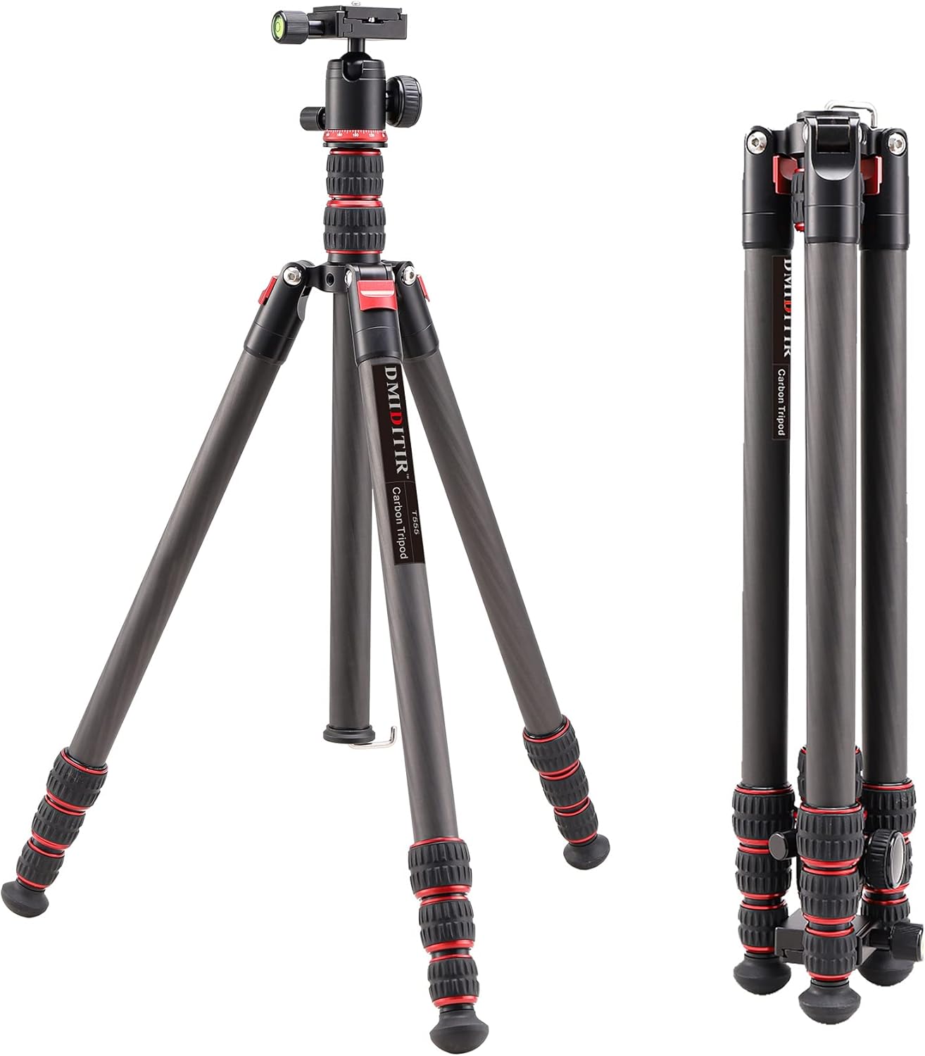 Carbon Fiber DSLR Camera Tripod Monopod with 360 Degree Ball Head O628290