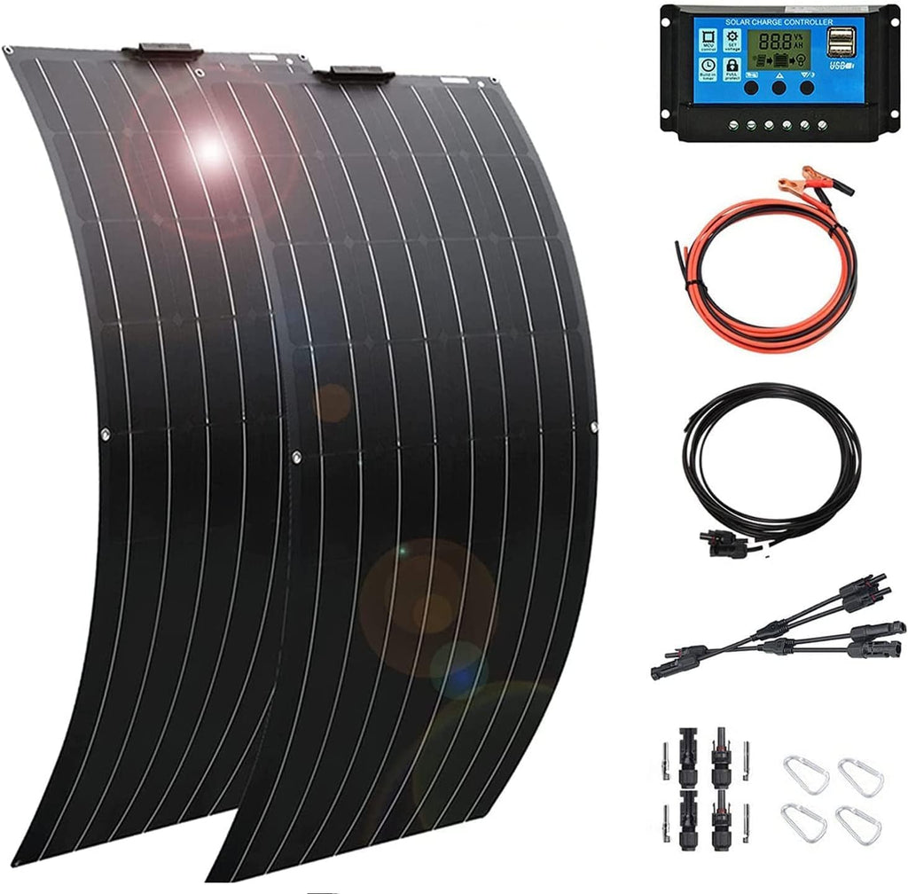 400 Watt Flexible Monocrystalline Solar Panel Kit B797