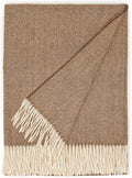 Camel Herringbone Sofa Throw Blanket N56350