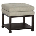 Tufted Square Ottoman with Storage Q77227