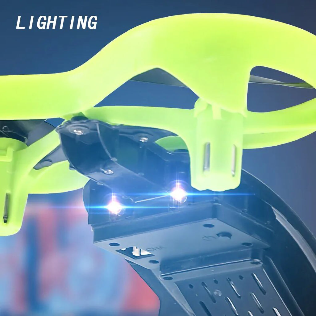 Mini 3 in 1 Remote Control Drone, 360 Degrees Flip, Green N32418