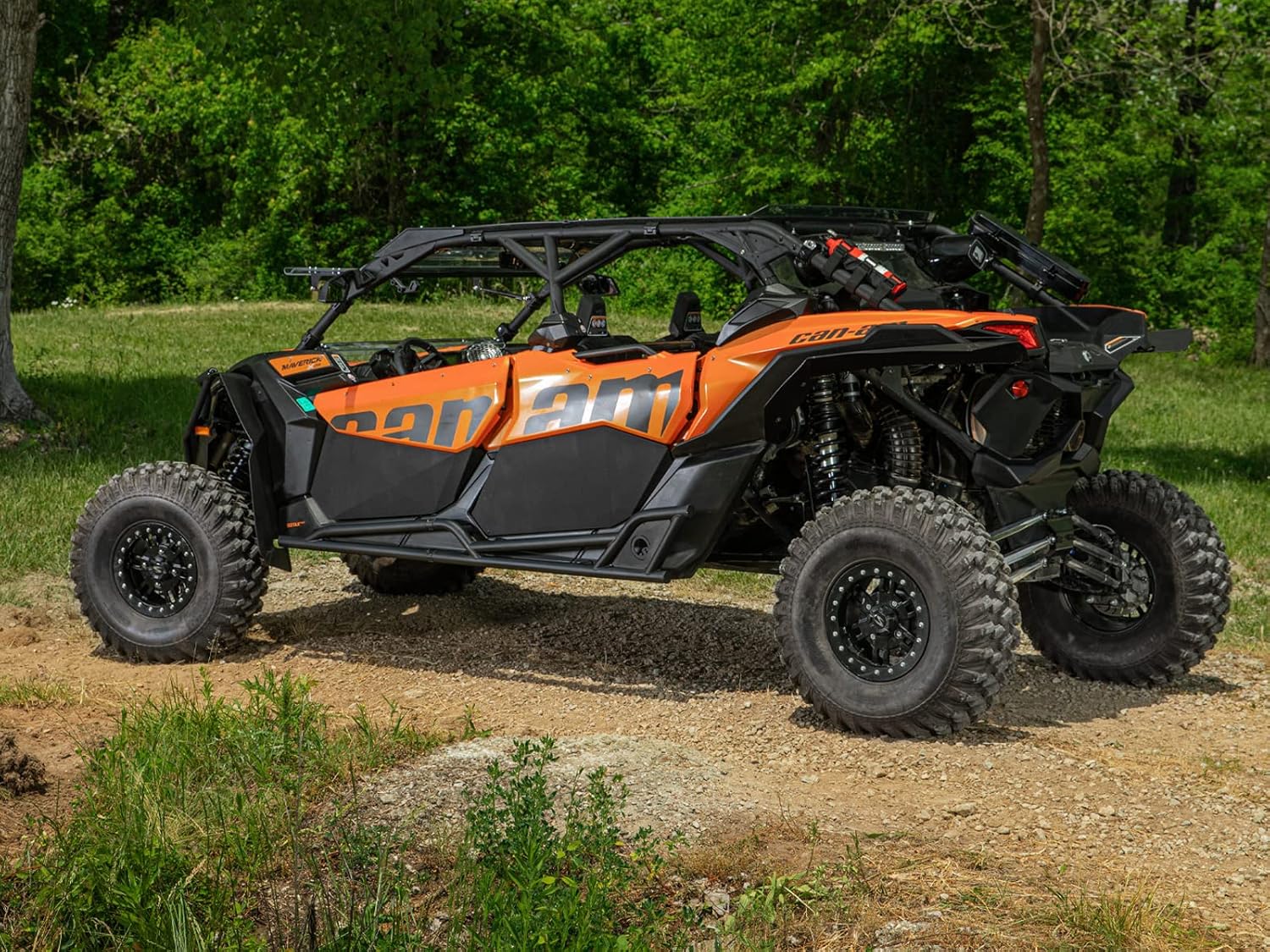 Nerf Bars / Rock Sliders, 1.75” Diameter Steel Tubing, Bolt-On Mounting, Powder-Coat Finish O355