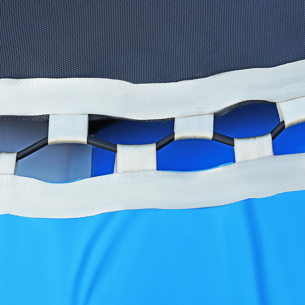 17ft Inflatable Water Trampoline with Climbing Handles F3692