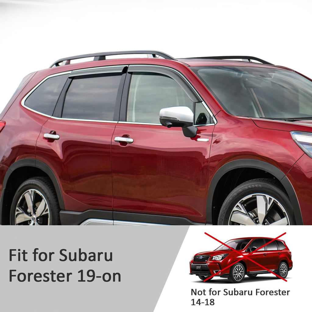4 Pieces Rain Guards for Subaru Forester H96983