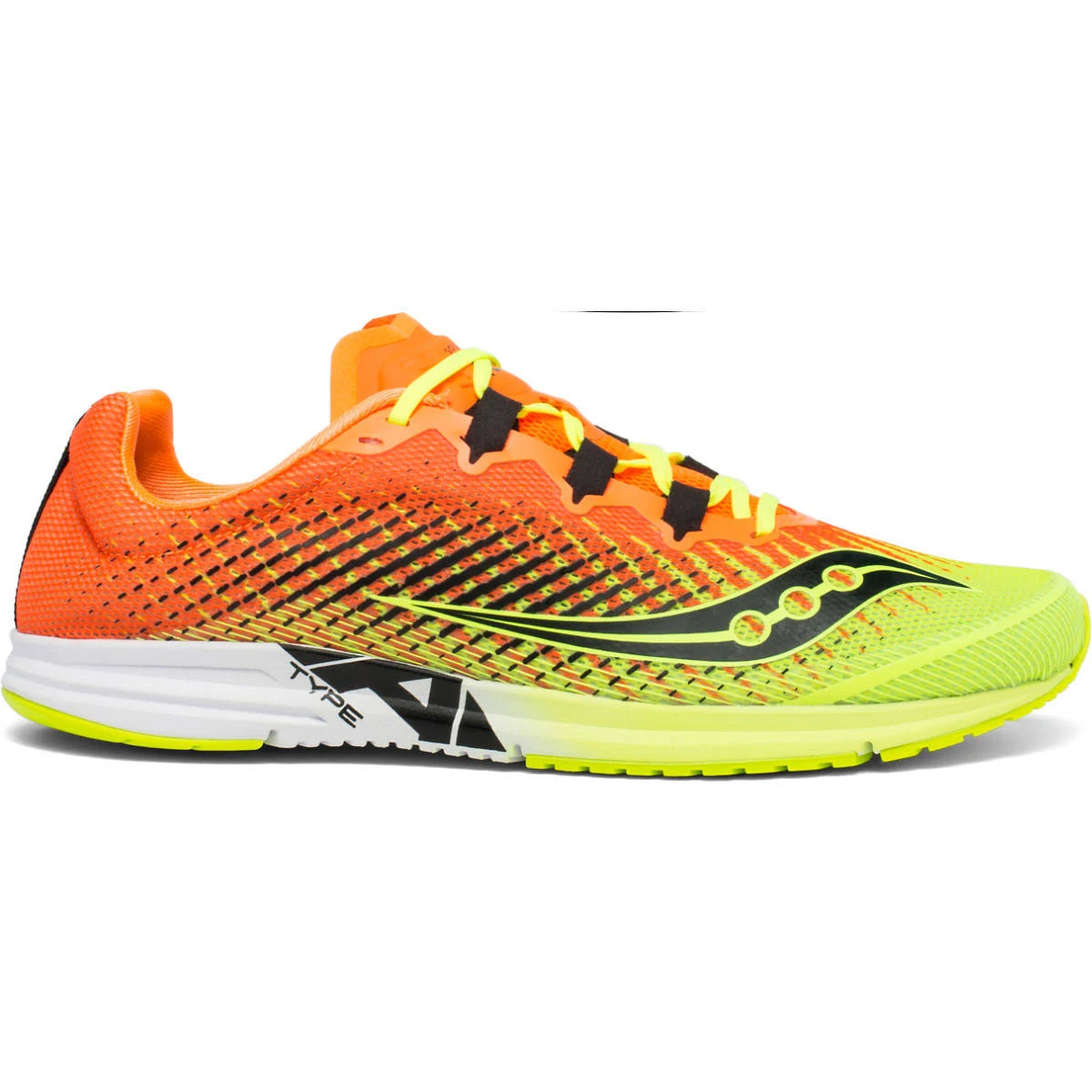 Citron Orange Running Shoes Y841