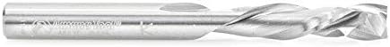 CNC Solid Carbide Compression Spiral 1/4 Dia x 7/8 x 1/4 Shank D161