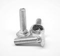 3/8x22-16 x 4x22 Coarse Thread Grade 5 Carriage Bolt Medium Carbon Steel Zinc Plated Pk 50 P183