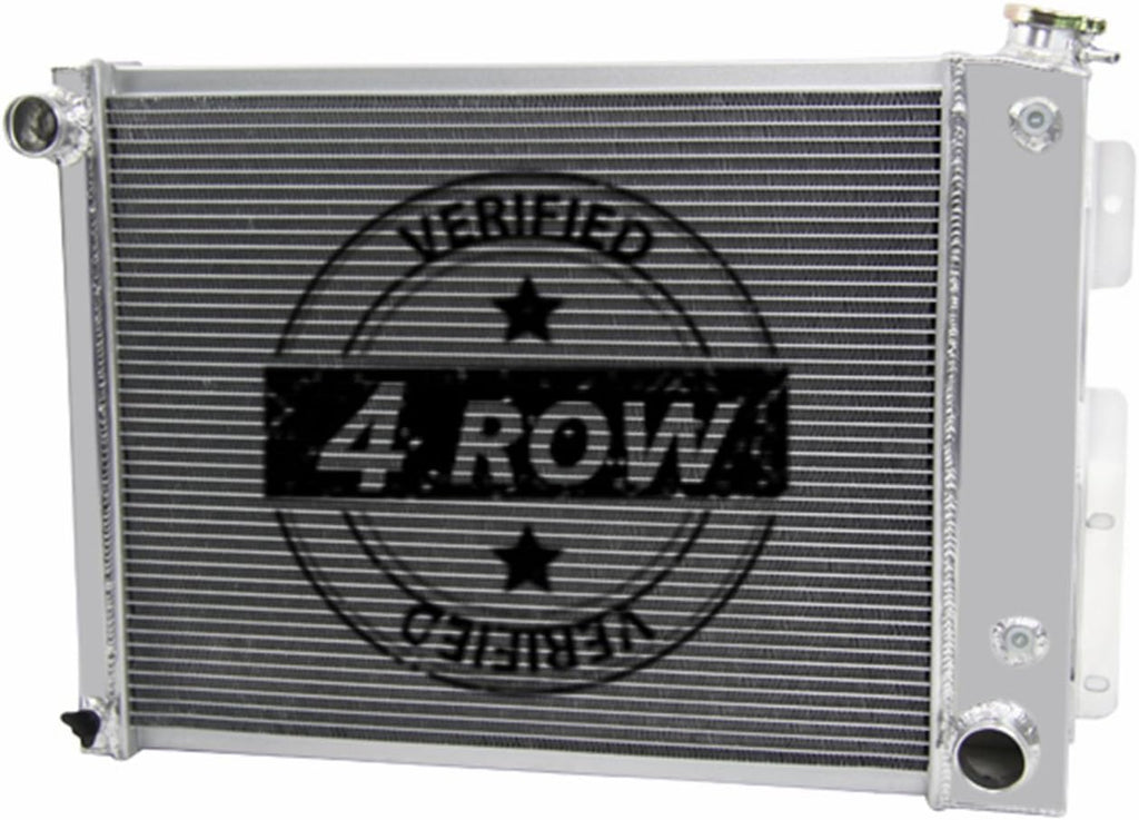 4 Row Aluminum Racing Radiator W18972