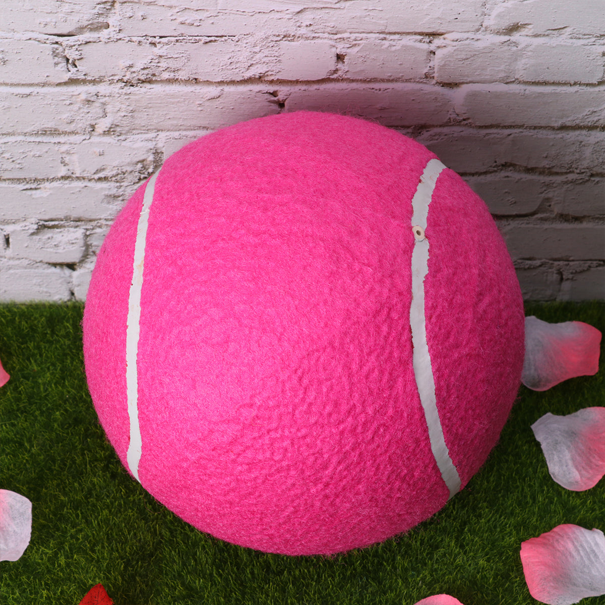 Pink Inflatable Flannel Ball G81799