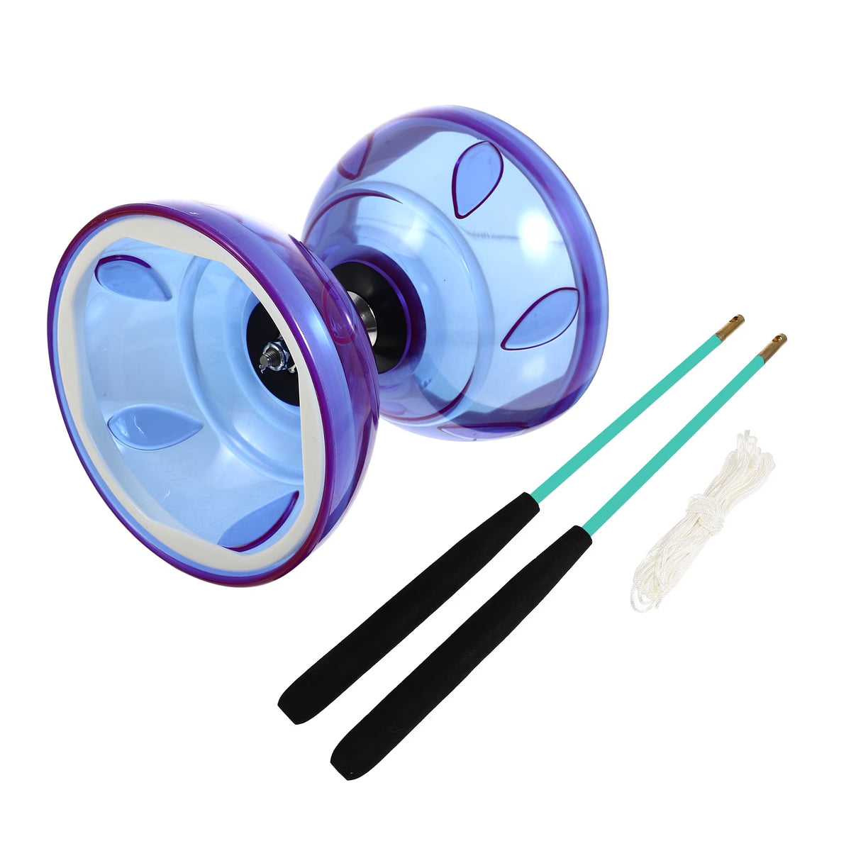 Plastic Diabolo 1 Set Chinese Yoyo Juggling Toy K446