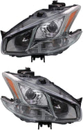 Headlight Assembly for Nissan Maxima Halogen Pair Driver and Passenger Side P1000