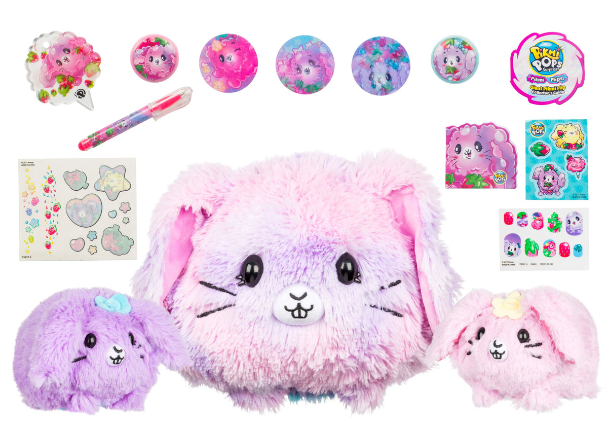 Giant Pikmi Flips Plush with 1-2 Medium Plush Z371