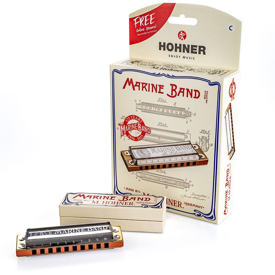 Marine Band Harmonica in Key of C B81748