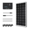 100 Watts 12 Volts Monocrystalline Solar Starter Kit L151921