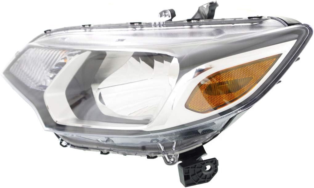 Passenger Side Headlight Assembly for Honda Fit 2015 2016 2017 V409