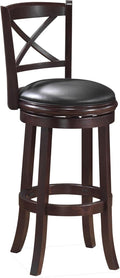 Cappuccino 29-Inch Swivel Stool S7166