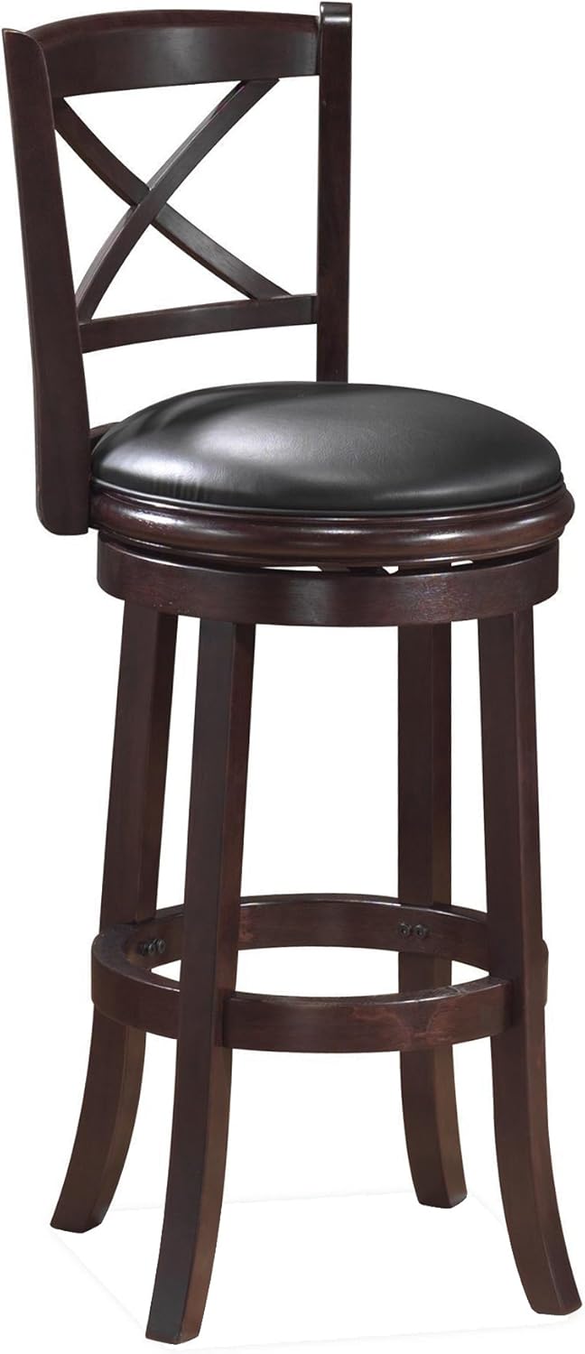Cappuccino 29-Inch Swivel Stool S7166