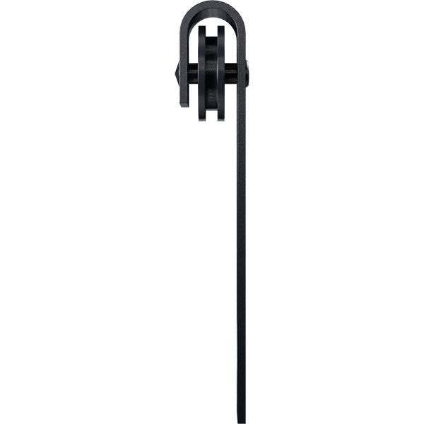 Dark Gray Roller Hanger for Barn Door I95768