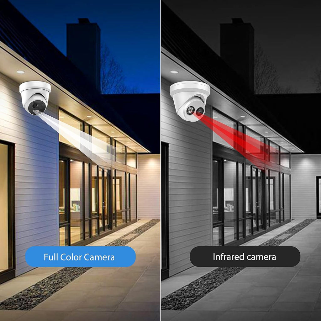 4MP Full-time Color Network Camera with Built-in Microphone and Micro SD Slot N354103