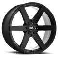 Matte Black 20x9.5 Wheel with 6x5.5 Bolt Pattern C5817