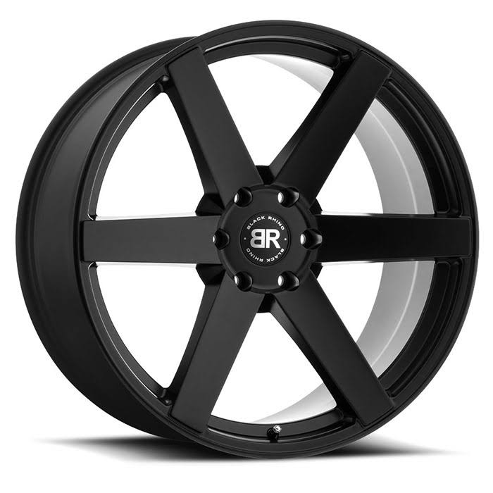 Matte Black 20x9.5 Wheel with 6x5.5 Bolt Pattern C5817