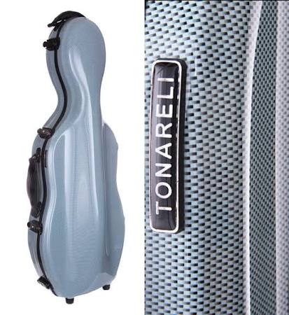 Blue Adjustable Viola Case with Wheels Z486657