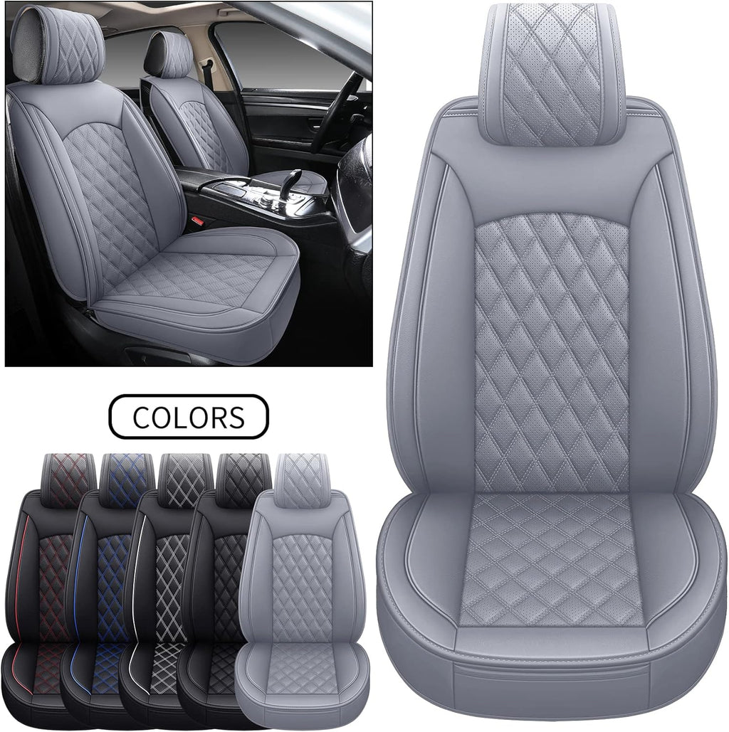 Waterproof Faux Leather Car Seat Covers Full Set G917