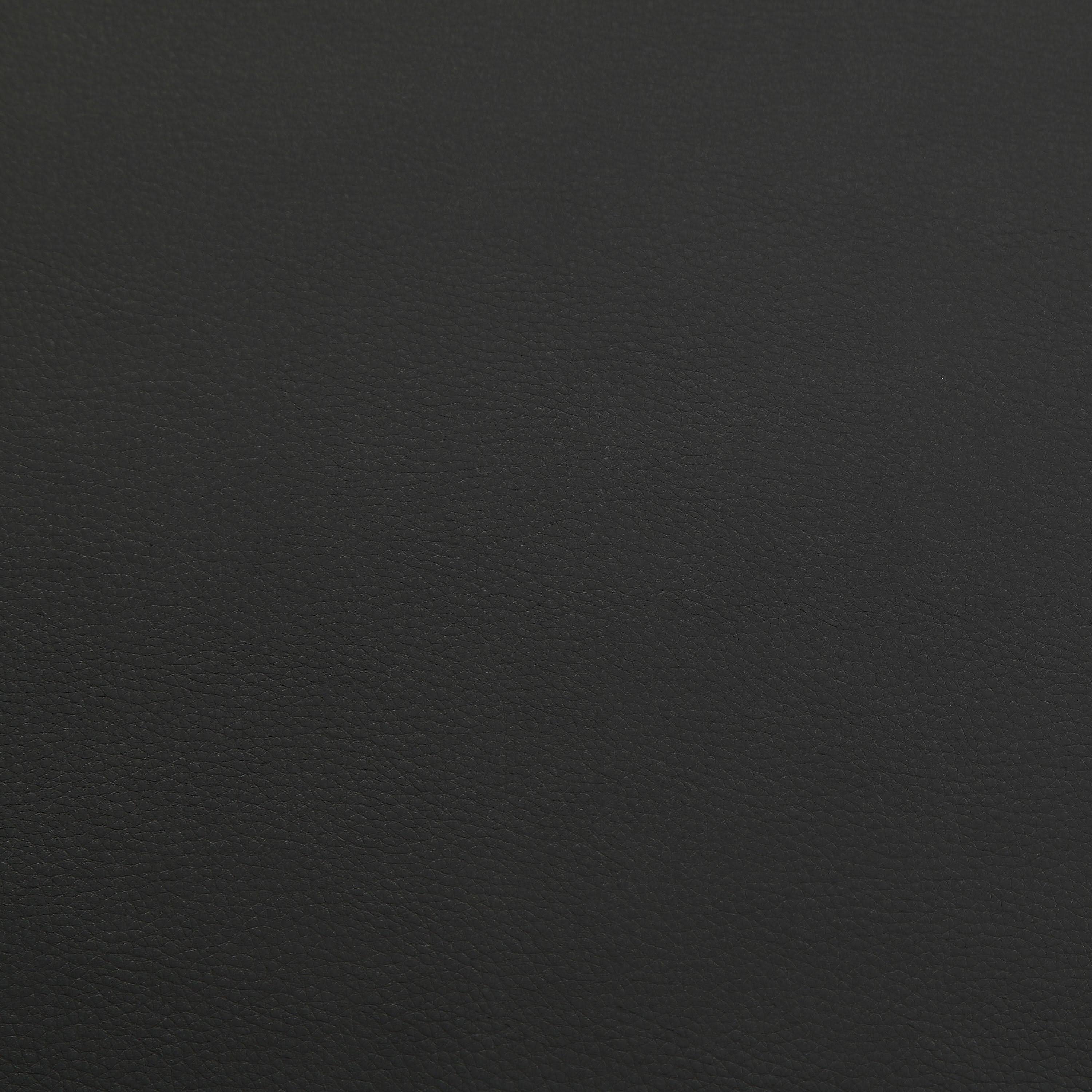 Black Metal Padded Bench V84128