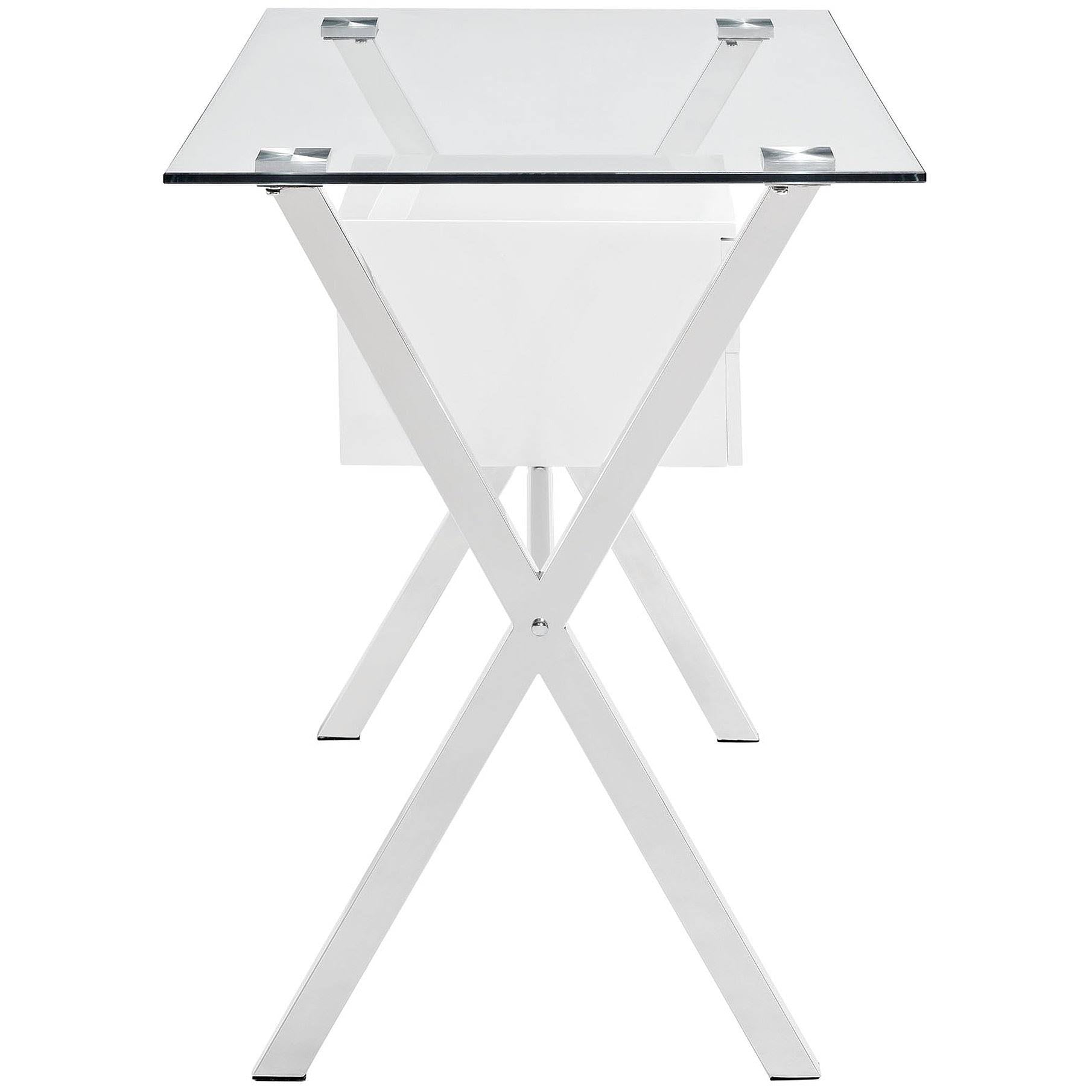 White Office Desk U4035