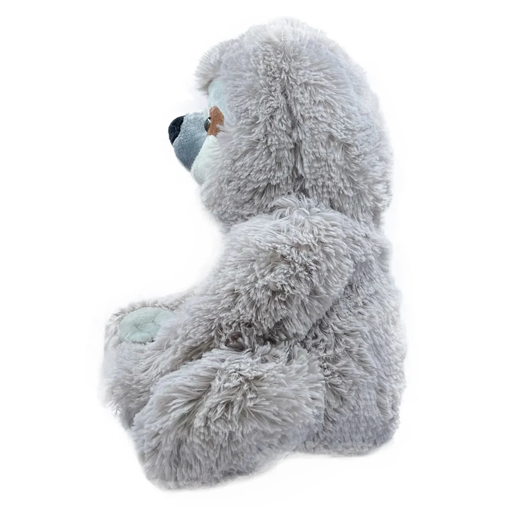 Grey Three Toed Sloth Stuffed Animal Plush Toy, 13 inches B9909