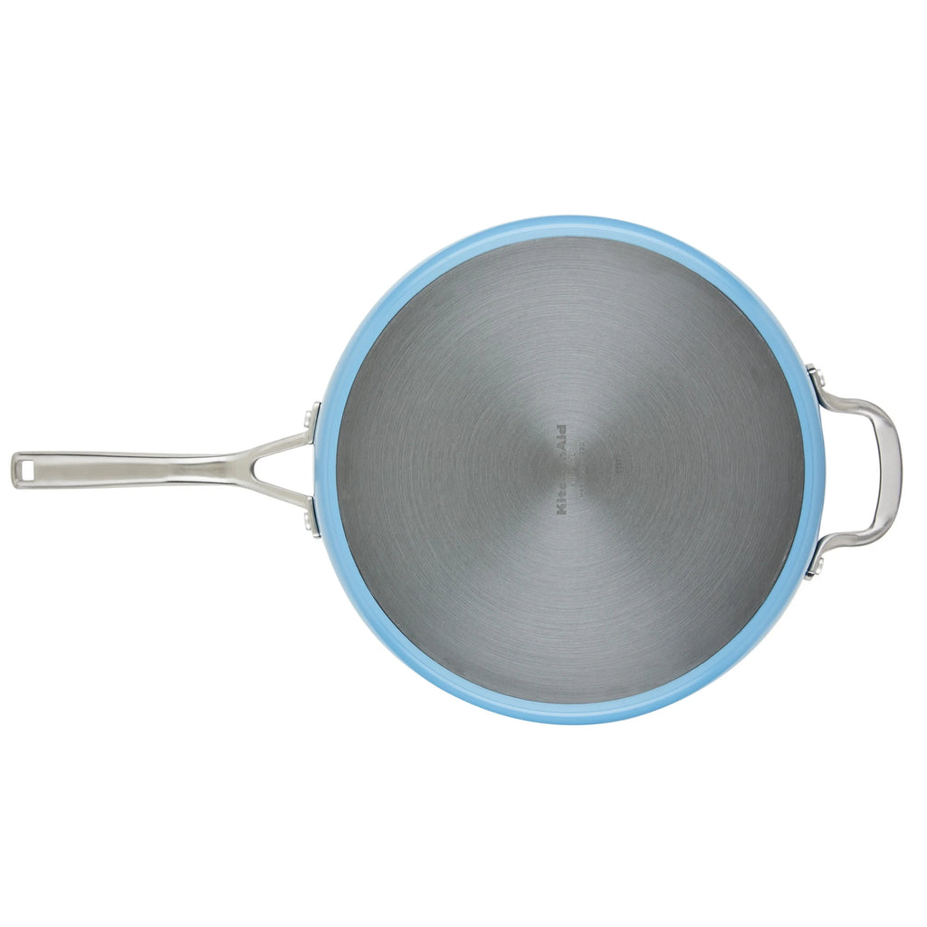 Blue Velvet Hard Anodized Nonstick Saute Pan with Lid Z13077