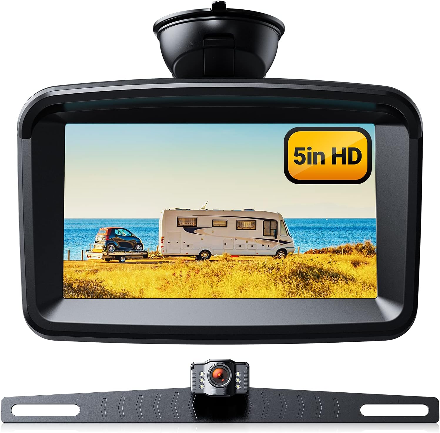 5 Monitor with 1080P Backup Camera for Truck B2746