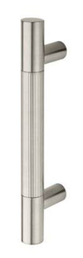 Satin Stainless Steel Post Mount Flat Pull N639655