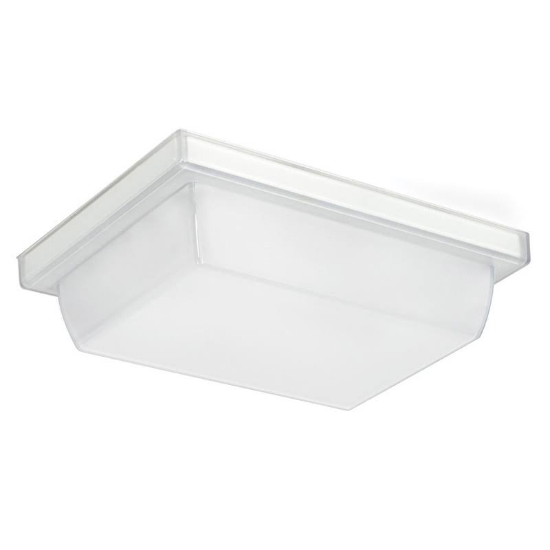 12W 3000K LED White Canopy Light D762039