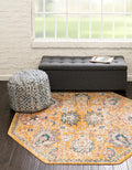 Yellow Octagon Rug A703987