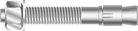 5/8 x 10 Carbon Steel Wedge Anchor, Box of 20 J960