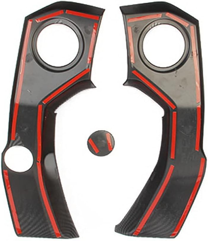 Carbon Fiber Grain Center Air Outlet Vent Cover Trim U595