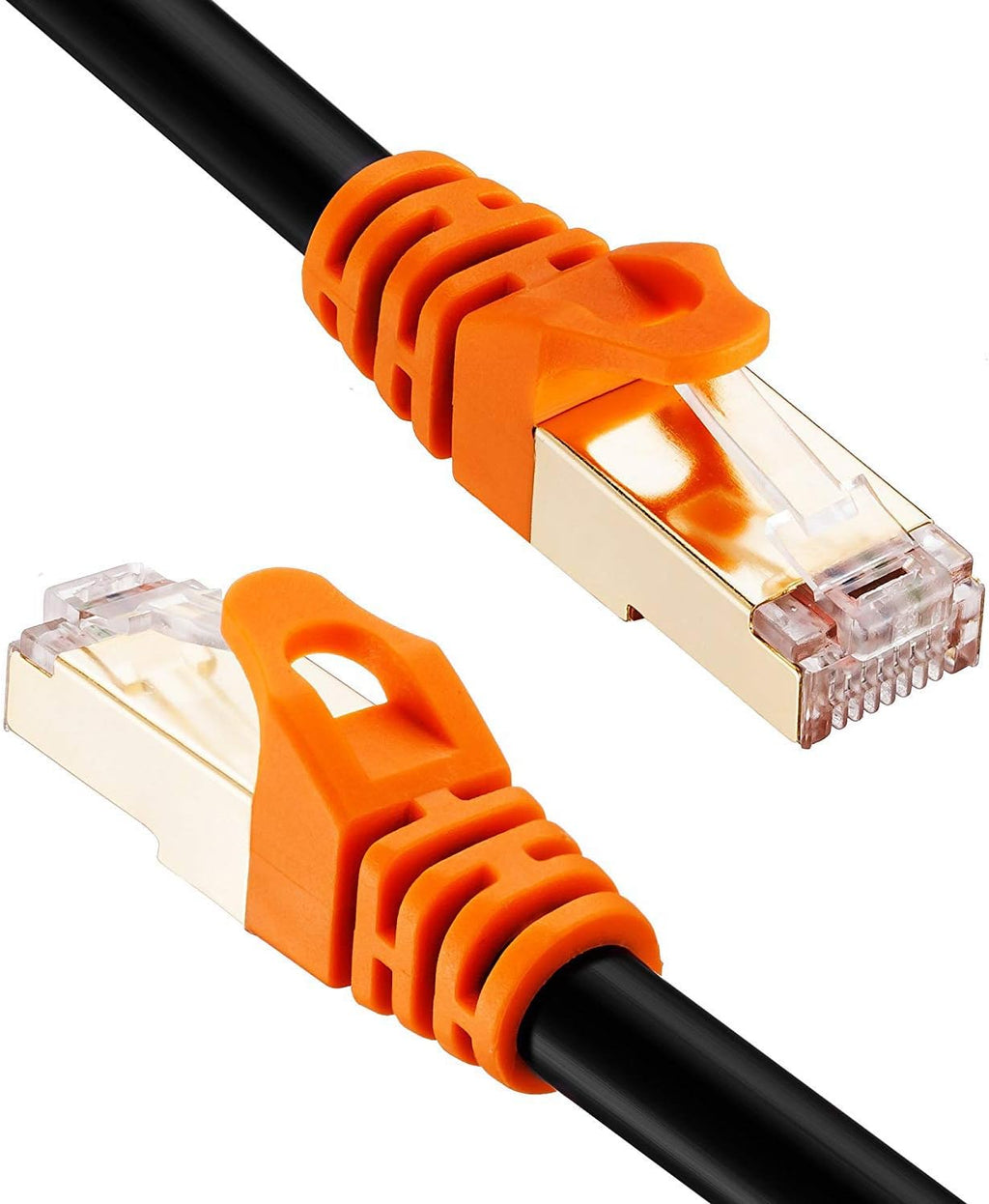 Cat 7 Outdoor Ethernet Cable 200 ft Heavy Duty Double Shielded Waterproof Direct Burial Ethernet Cable Y4886